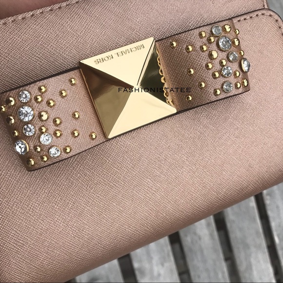 Michael Kors Small Ballet Bow Clutch crossbody NWT - Picture 3 of 8